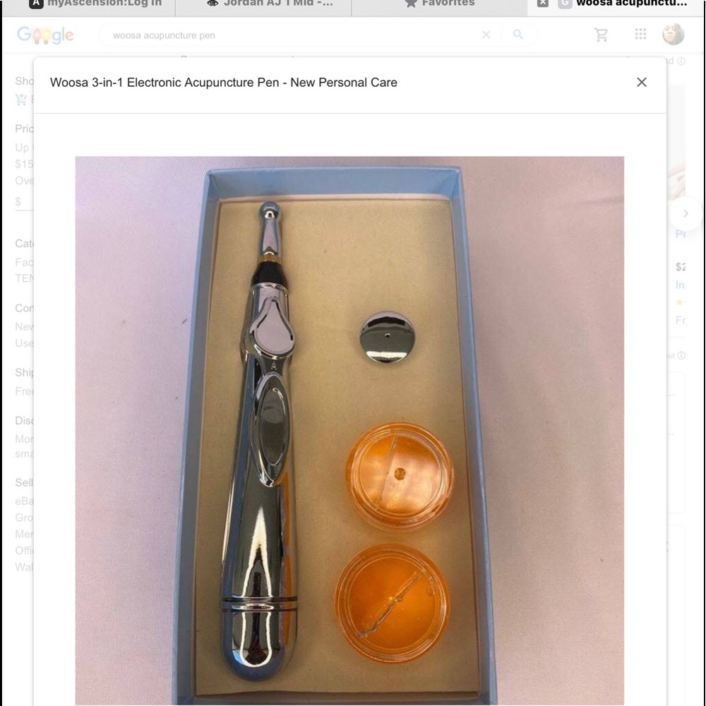 Acupuncture messaging pen